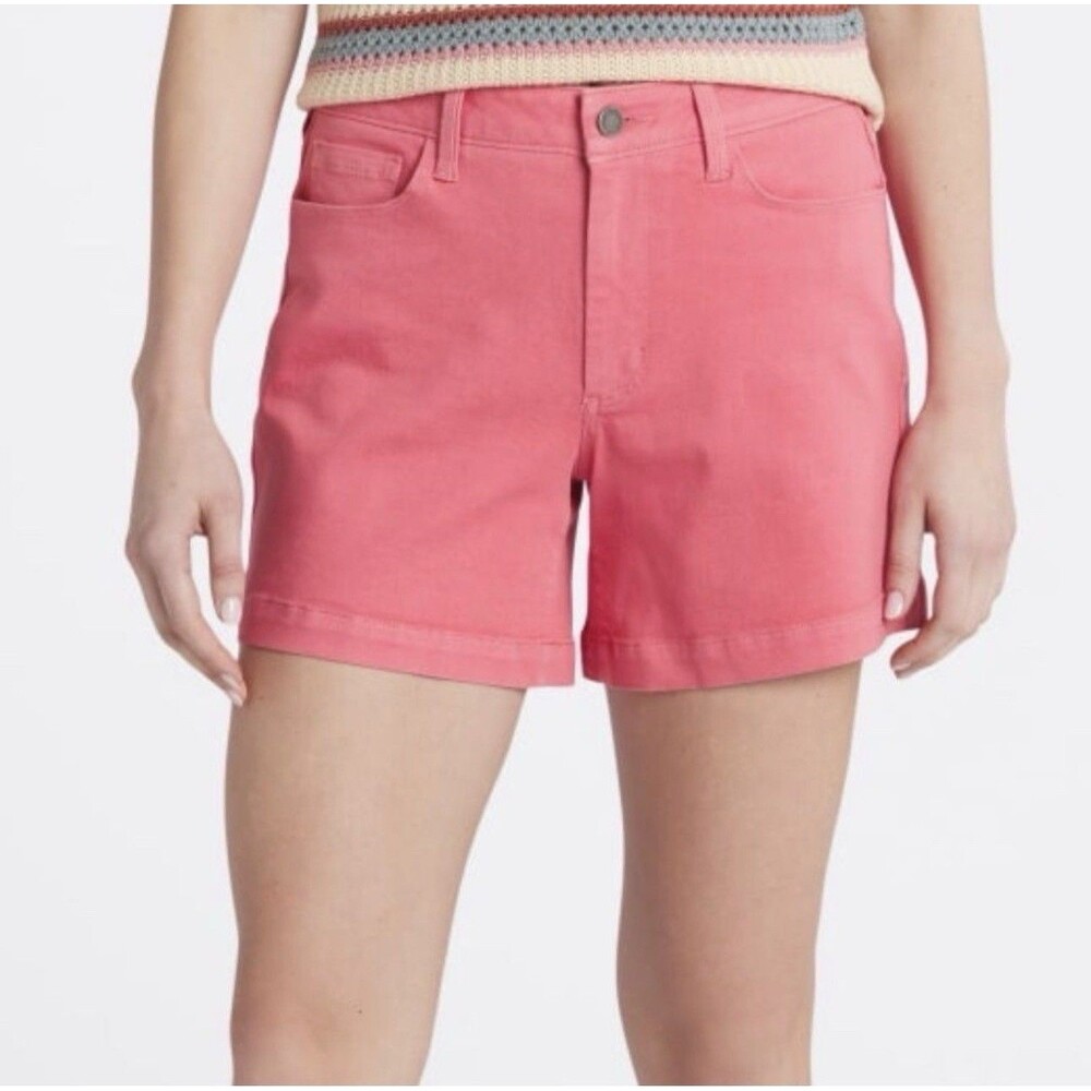 MARKET & SPRUCE StitchFix Dark Pink Dylan High Rise Garment Dye Short Womens 24W